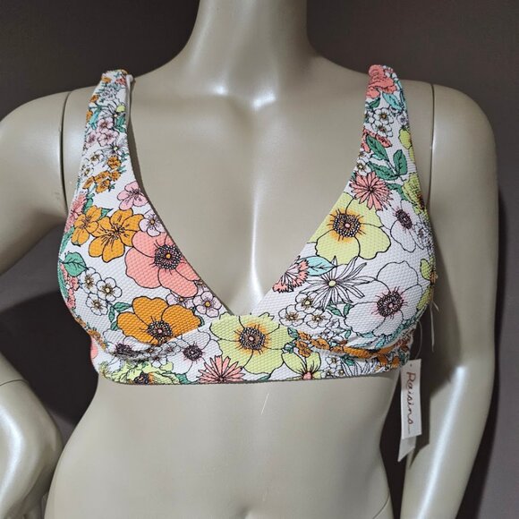 Raisins Textured Island Bikini Top - Picture 2 of 7